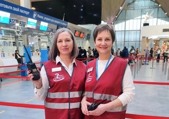 В аэропорту Пулково начали работать агенты по гостеприимству 50+