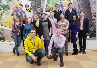 В рамках акции #расширяемграницы воспитанники детского дома посетили Штаб-квартиру «Билайн» и компанию SDV