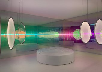 Декоративные покрытия Dichroic и Fasara™ в спецпроекте Trend Rooms на OfficeNext-2019