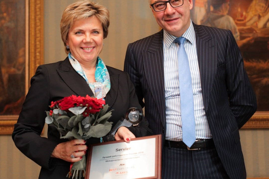 Компания Сервье стала лучшим работодателем года в России