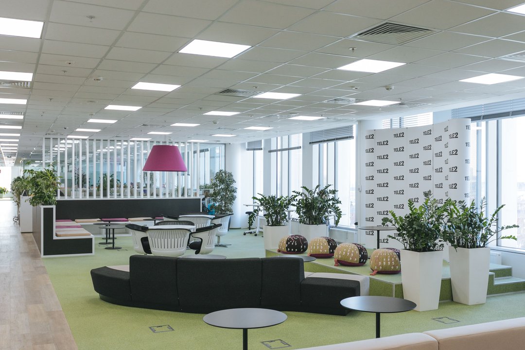 Офис будущего: Tele2 предлагает сотрудникам гибкий формат работы