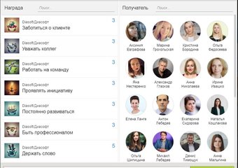 «Диасофт» проводит конкурс, где сотрудники могут поблагодарить друг друга за соблюдение корпоративных ценностей