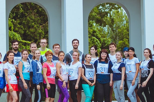 ГК Eqvanta организовала массовый забег сотрудников по всей России