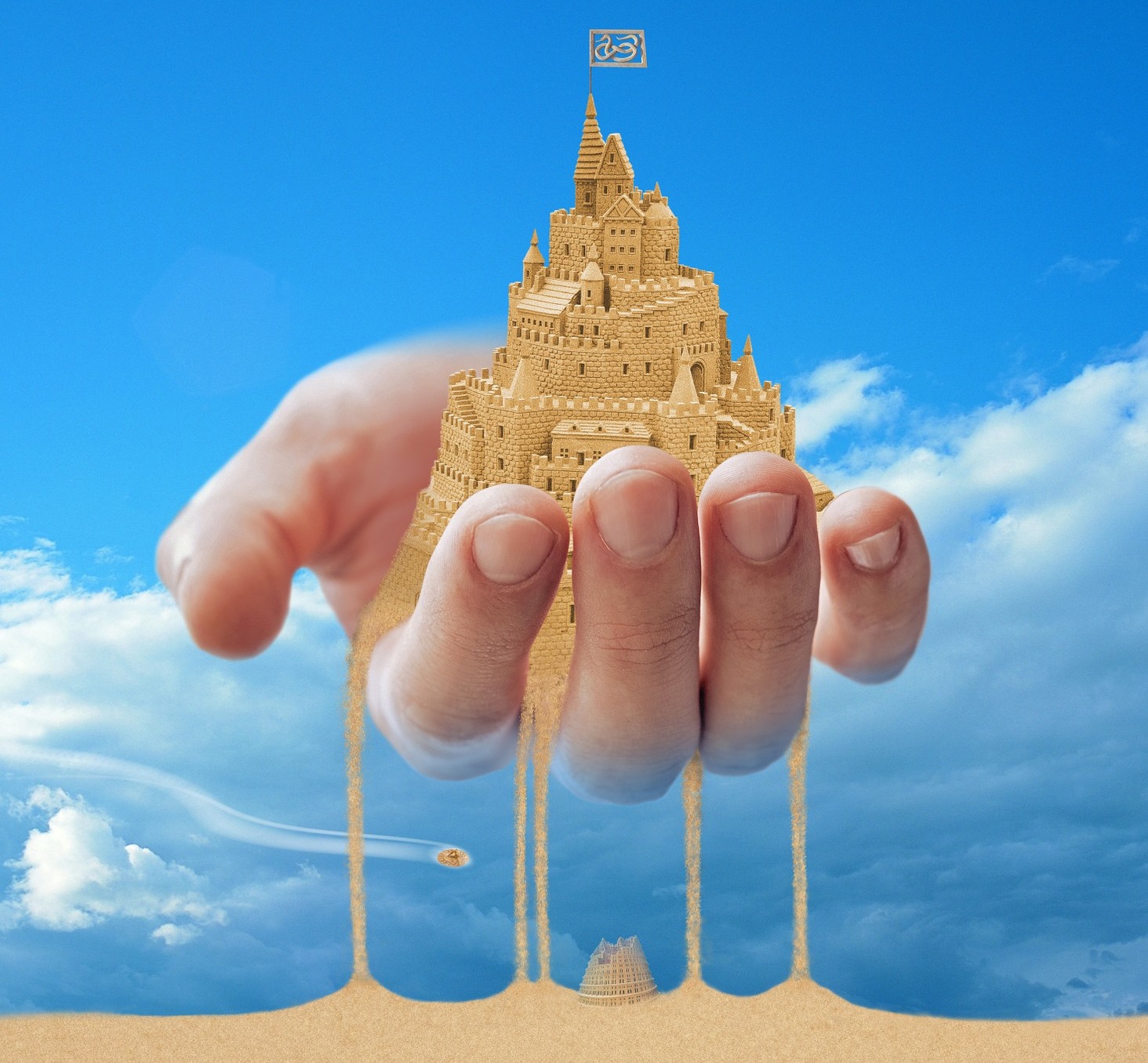 рука, песок, замки на песке, Какие компетенции будут востребованы, 2017, компетенции, Наталья Жиронкина, Марина Малышева,  профессиональное развитие, какие компетенции развивать, Эмоциональный интеллект, Управление изменениями, решать сложные задачи, Креативность, развитие эмоционального интеллекта, автоматизация процессов, умение решать сложные задачи в условиях неопределенности, развитие, умение печатать, анализ данных, системное мышление, развитие сотрудников, обучение сотрудников, обучение в компании, развитие в компании