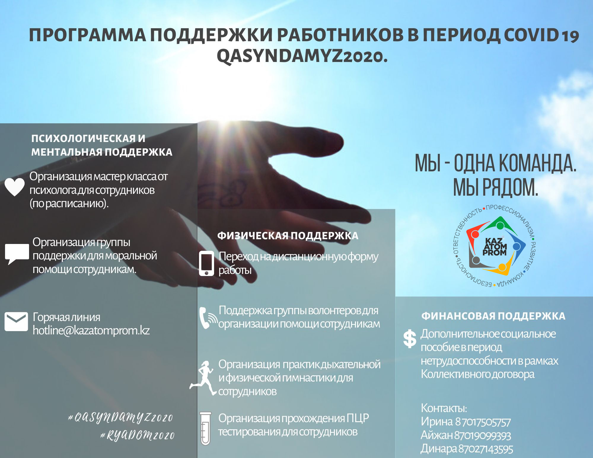 Мы далеко, но мы рядом – кейс «Казатомпром», Кожахметова Ляззат, Save, Казатомпром, Save 2020, WOW!HR Kazakhstan, Казахстан 2020, WOW!HR KZ, WOW!HR KZ 2020, Номинанты WOW!HR KZ 2020, безопасные условия труда, переход на дистанционную работу, минимизация риска для здоровья сотрудников