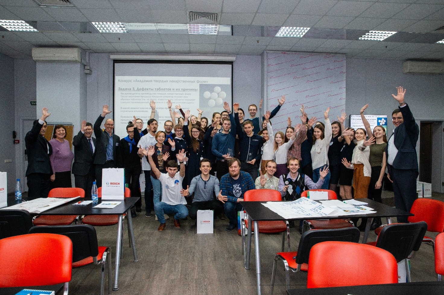 Победители Всероссийской фармацевтической олимпиады пройдут стажировку в Bosch, Bosch, ВСФО-2019, ВСФО-2019 победители, стажировка, стажировка в Bosch, Всероссийская фармацевтическая олимпиада, Академия твердых дозированных форм, ВСФО, АРФП, Бош Упаковочная Техника партнер, участник российского фармацевтического рынка