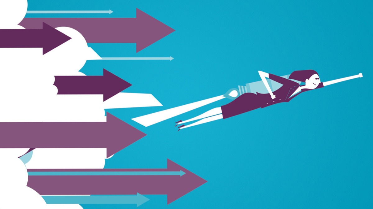 Женщина в офисе